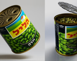 מסננת אינטגרלית בפחיות שימורים, לסינון הנוזלים בזמן הפתיחה